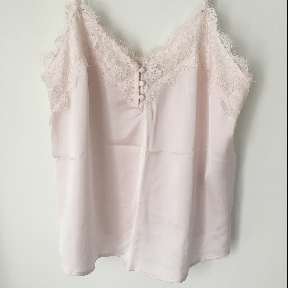 Abercrombie Lace Trim Cami
